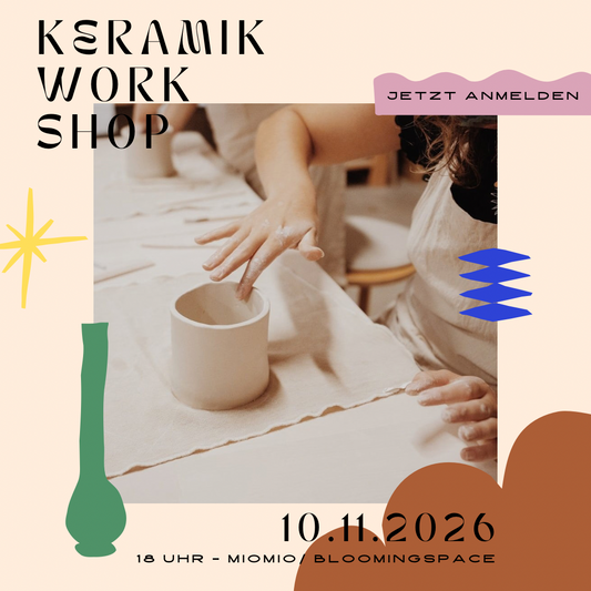 Keramikworkshop Anfänger 10.11.2026