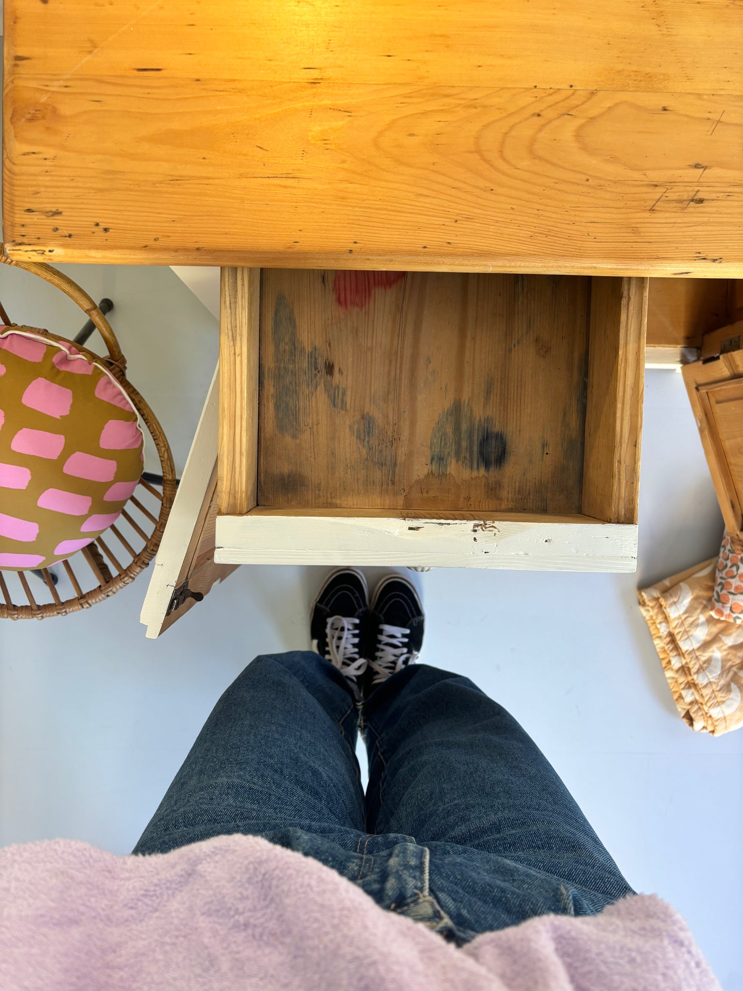 antiker Halbschrank/ Kommode