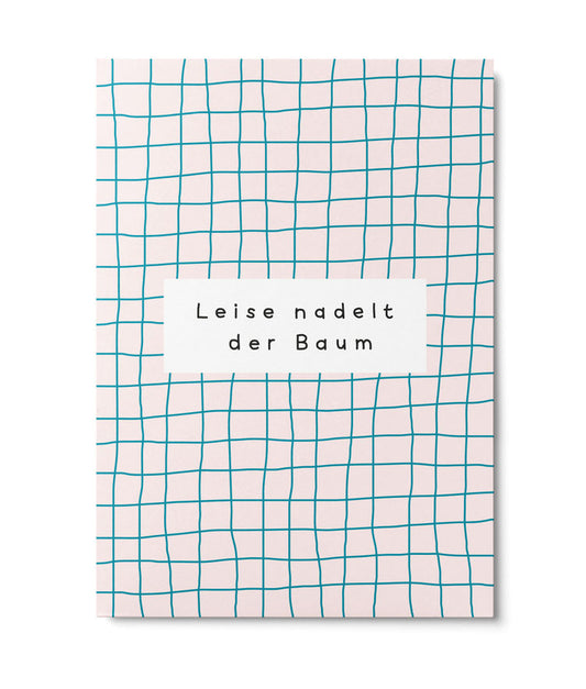 Postkarte ,Leise rieselt der Baum‘