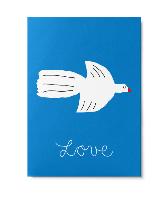 Postkarte ,lovebird‘