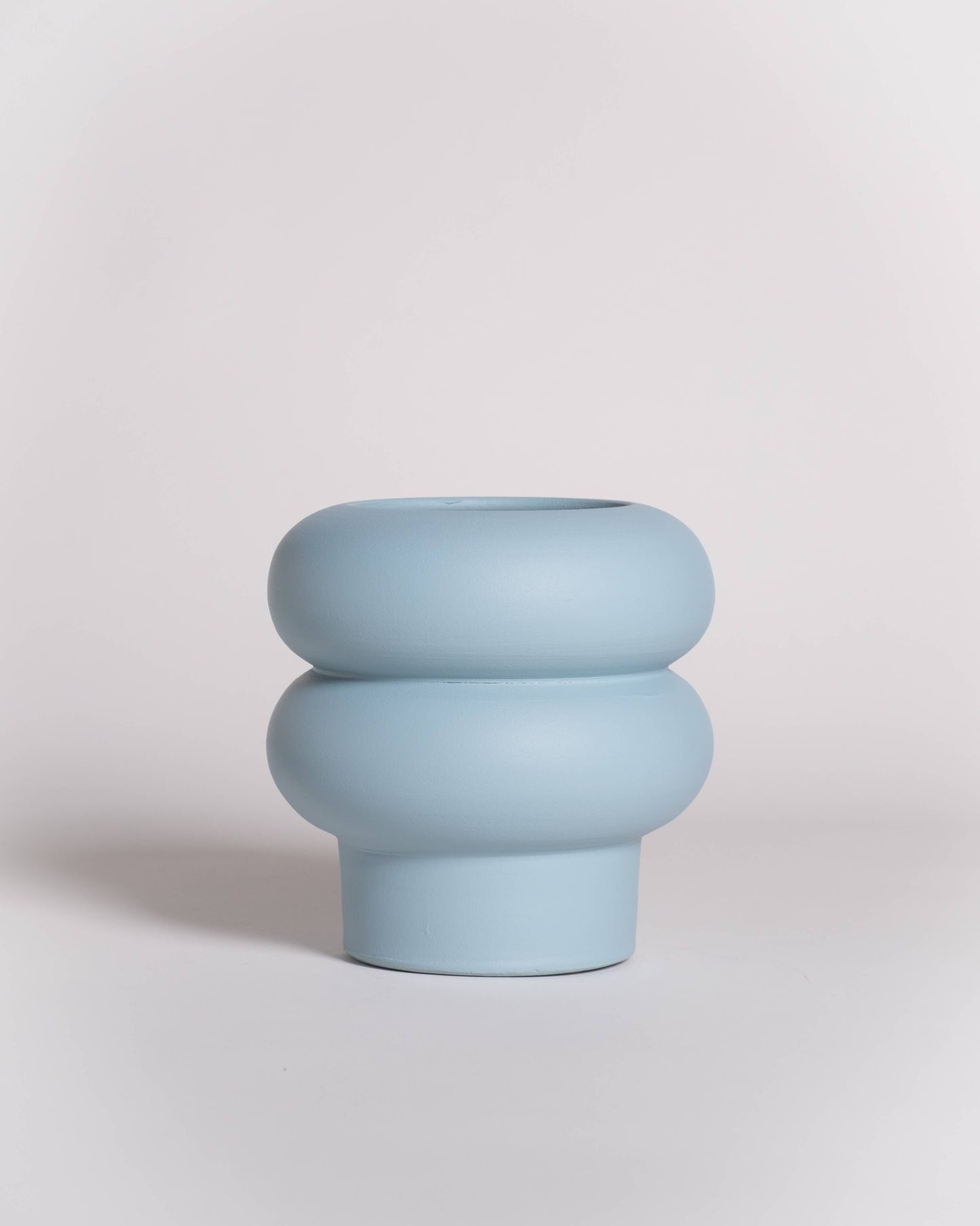 Ripple Vase Klein – Hellblau – Perfekt für Blumen – Neu