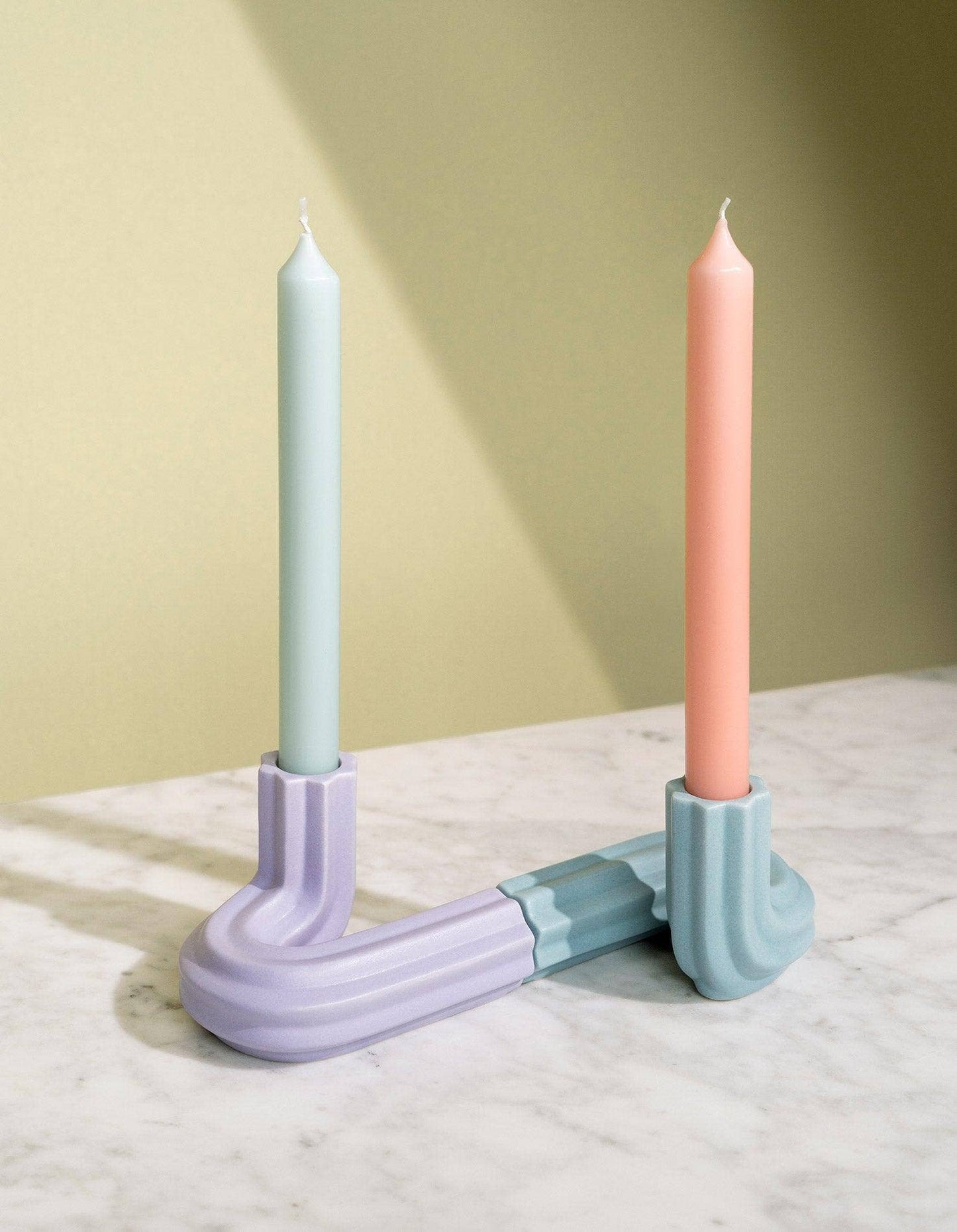 Templo-Kerzenhalter: Purple