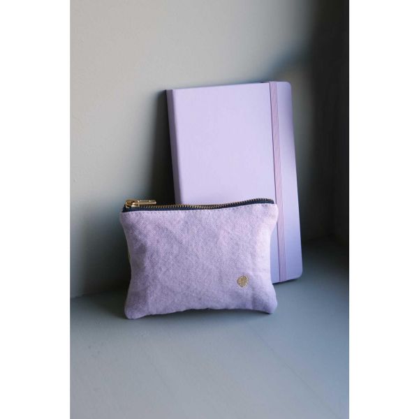 Tasche/ Pouch Tricolore Lila S