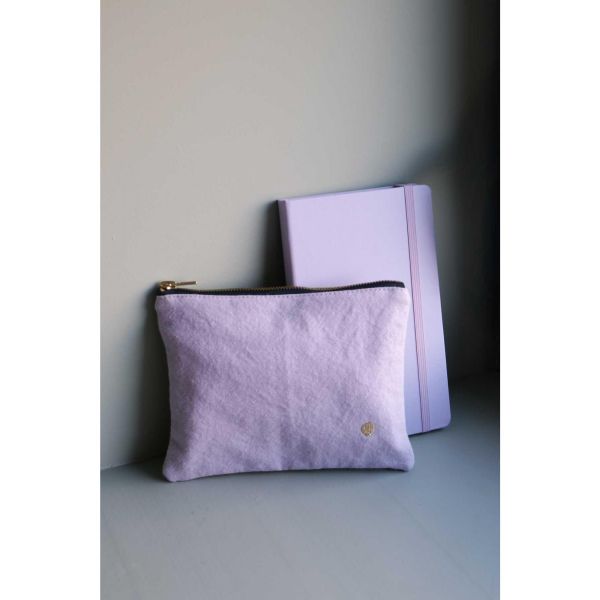 Tasche/Pouch Tricolo Lilas M